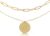 Made by Nami Women’s Layering Necklace with Locket