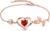 Women’s S925 Silver Bracelet with I Love You.