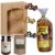 Biker Delicatessen Set – Motorcycle Pasta Made of Durum Wheat Semolina 250 g, Pasta Sauce 200 ml & Herb Mix 35 g – Gift Idea for Motorcyclists & Biker Fans