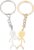 Ouligay Pack of 2 Couples Keyrings Couple Stickman Sign Language Key Chain Partner Key Chain Heart Couple Key Chain for Couples Girlfriend Anniversary Valentine’s Day Gifts