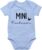 Geschenk mit Namen personalisiert by Shirtracer – Body Boy Girl – Mini Last Name | Pregnancy Announcement Gift Birth Baby