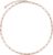 BONNYBIRD® Women’s BonnyLink Link Premium Necklace without Pendant Made of Stainless Steel in Silver, Gold & Rose Gold, 100% Waterproof and Skin-Friendly
