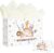 woric Baby Birth Gift Bag with Greeting Card and Gift Wrapping Paper Bags for Boys and Girls with Tissue Paper for Baby Shower and Visit