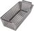 SANTOS Barbecue Basket / Vegetable Basket – Stainless Steel – 31.5 x 13.5 cm – Grill Wok for Cheese, Vegetables, Meat etc. – Stainless Steel Grill Basket – Vegetarian & Vegan Grilling