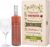 Wein-Präsentkörbe – Herz & Heim® Bree Wein Geschenkset zu Weihnachten mit graviertem Weinglas und Bree Wein zur Auswahl in Präsentationsbox Rose