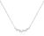 Halskette Damen Gold Silber 925 Zirkonia Verstellbar Stapelbar Geschenk