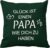Cushion Cover 45 x 45 cm Gift for Dad Father’s Day Gift Dad Gift Gifts for Father’s Day Funny Father’s Day Gifts Birthday Gift Ideas Father Birthday Gift Idea Dark Green