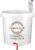 lilawelt24 Fermentation Container 30 L with Drain Tap and Fermentation Tube, Fermentation Bucket for Beer and Wine, Fermentation Barrel Made of Food-Grade Plastic with Scale