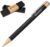 Freudestifterei Metal Ballpoint Pen with Engraving, Optional Gift Box, Promotional Gift, Interchangeable Refill, Blue Ink