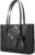 Women’s Large Leather Handbag, Shopper Bag, Handbags with Bow Keyring, Shoulder Bag, Women’s Tote Bag for Shopping, School, Work, Travel