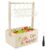 Baby Basket Gift with Handle, Wooden Box for Baby Shower, Cupboard Baby Shower Boxes Made of Wood, Multifunctional Baby Basket Newborn for Birthdays, Baby Showers, Christmas, New Parents (B)
