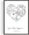 GiveSmiles Where it all began coordinates poster – gifts for women picture