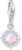 THOMAS SABO Damen Charm-Anhänger Herz Flügel Charm Club 925 Sterling Silber 0613-001-12