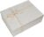 Tekhoho Off-White Gift Box 44 x 33 x 14 cm, Extra Large Premium Rectangular Gift Box with Lid for Gifts, Christmas, Wedding and Birthday Packaging