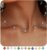 FUNEIA Women’s Gold Necklace 18 Carat Gold-Plated with Birthstone Pendant Waterproof Gold Chain with Clover Leaf Adjustable Golden Chain for Girlfriend Women Girls Gold Jewellery Birthday Gift