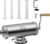 MZTOGR 5L Sausage Filler, Stainless Steel Horizontal Sausage Machine, Manual Sausage Machine, Sausage Press with Table Clamp & 4 Filling Tubes, Sausage Filling Machine for Homemade