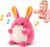 SAIMAND Baby Toy 6-18 Months Musical Rabbit Crawling Toy