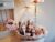 Gift basket filled with handmade roses delicacies