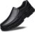 Men’s Casual Shoes Slip On Loafers Leather Shoes for Dress Business Work Office
