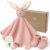 DIKOS® Cuddly Blanket Cuddly Rabbit & Socks – Premium Gift Set Made of Soft, Knitted Organic Cotton (Oeko-Tex) for Newborns – Cuddly Blanket as First Cuddly Toy – for Birth
