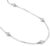ALEXCRAFT 14K Gold-Plated Chains Sterling Silver 925 Necklaces with Zirconia for Women Necklace without Pendant Stackable Clavicle Chain Necklaces 42 cm Chains with Extension Chain 5 cm