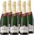 Henkell Brut sparkling wine (6 x 0.75 l) – fine pearly sparkling pleasure, elegant cuvée from the most popular grape varieties such as Chardonnay, fruity fresh taste, vegan