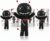 GLÜCKSGUT® Voodoo Doll with Needles | Pack of 3 | Gift Box & Instructions | Joke Medicine | Office Gift for Colleagues Coworker Boss | Anti Stress | Farewell | Office