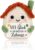 MOAZIFI Housewarming Gifts Apartment, Handmade Crocheted House with Congratulations Card, Sweet Housewarming Gift, Creative Housewarming Gift, Loving New Home Gift for Family