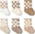bistyle Cotton 6 Pairs Baby Socks for Newborn Infant 0-6 Months to 3 Years | Stopper Socks Seamless Socks | Boys Girls Children’s Socks
