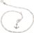 Anklet Silver (Figaro Chain) with Anchor Pendant – Width 2.2 mm – Length Selectable 23 cm – 30 cm – Genuine 925 Silver