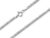 SILBERKETTEN STORE DEIN SCHMUCK ONLINE SHOP Byzantine Chain 2 mm, Silver Chain – Choice of Length 38 – 120 cm – Genuine 925 Silver
