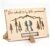 Wooden Wedding Money Gift with Test Tube