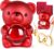 Eternal Rose Bear with Chain, Birthday Gifts for Women