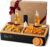 Couch Bar Snack Box Bamboo 2 Drink Holders 2 Snack Bowls Mobile Phone Holder