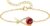 CDE Women’s Infinity Birthstone Bracelet with 14K Gold Plated