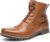 Bruno Marc Men’s Motorcycle Boots, Lace-Up Boots, Classic Chukka Boots, Biker Casual Shoes