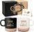 Expectant Grandparents Coffee Cups Set, Gifts for Expectant Grandparents Black White Couple Cups Gifts for Wedding Gift Valentine’s Day Wedding Years Women & Men Ceramic Mugs