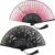 Pack of 2 hand fans, hand fan, ladies, oriental folding fan