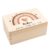 Baby Keepsake Box Wooden Box Personalised – 30 x 20 x 14 cm – Boho Rainbow