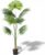 Arnusa Artificial Fan Palm Tree 160 cm – Large Artificial Palm Tree with 7 Palm Fronds – Easy Care Decorative Plastic Plant – Realistic Indoor Plant in Pot for Living Room & Office
