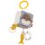 Fehn Otter Activity Cube – Motor Skills Toy with Hanging Grips – For Babies