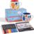 Ceramic Mug Painting Set, Ceramic Painting Set with 2 Cups 400 ml