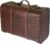 HMF 6412-145 Wooden Treasure Chest Vintage Suitcase, 45 x 30.5 x 20 cm, Large, Peru