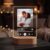 GRAVURZEILE Personalised Song Cover on Acrylic Glass LED – Personalised with Name and Photo – Gift in Spotify Music Cover Design – Photo Gifts for Him and Her – Gifts for Men and Women