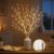 Pack of 2 Indoor Light Tree 132 LEDs Light Branches Battery with