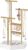SONGMICS 4 Section Section Metal Earring Display Stand