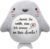 Juratar Couple Gift – Shark Cushion with Saying, Partner Gifts as Anniversary Gift for Him Him, Valentine’s Day, Wedding, Love Gift for Him