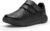FitVille Shoes Men’s Extra Wide Leather Shoes Business Casual Shoes Comfortable Trainers with Fastening Lightweight Casual Walking Shoes Slippers