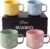 Miamio Easter Coffee Cups/Gift Set Ceramic Cups (450 ml) (Pastel)