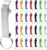Pack of 42 Bottle Opener Keyrings, Beer Bottle Opener for Laser Engraving, Aluminium Beer Opener, Mini Bottle Opener Key Fob Bottle Opener for Bar Party Camping and Festivals (7 Colours)